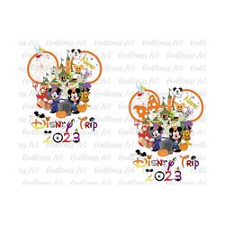 happy halloween png, mouse and friends, family trip png, trick or treat, spooky vibes png, fall png, png files for sublimation