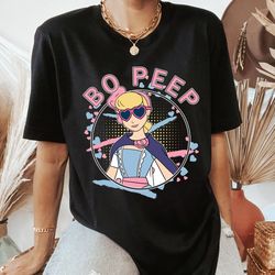 disney bo peep 90s portrait tshirt, toy story bo peep portrait shirt, birthday party music shirt,couple shirts, disneyla