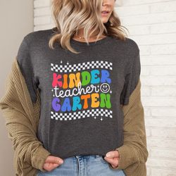 kindergarten teacher shirt png, gift for kindergarten teacher, kindergarten teacher tee, teacher appreciation shirt png,