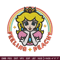 Princess Peach Feeling Peachy Embroidery design, Feeling Peachy Embroidery, Embroidery File, Digital download..jpg