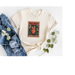 disney mickey world tour shirt, disney mickey shirt sweatshirt hoodie, disney family matching shirt, disney vacation shi