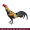 Rooster embroidery design, Logo embroidery, embroidery file, animal design, logo shirt, Digital download..jpg