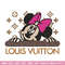 Minnie head lv Embroidery Design, Lv Embroidery, Embroidery File, Brand Embroidery, Logo shirt, Digital download.jpg