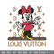 Minnie logo lv Embroidery Design, Lv Embroidery, Embroidery File, Brand Embroidery, Logo shirt, Digital download.jpg