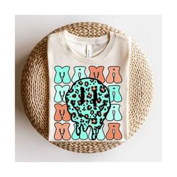 mother’s day png, retro mama sublimation design, retro smiley face collage png, digital download-shirt designs, happy mother’s day, mama png