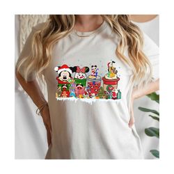 mickey christmas coffee png, christmas coffee png, merry christmas png, mickey png, coffee latte png, christmas holiday, christmas png