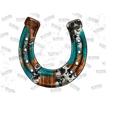 horseshoe png, western horseshoe png, turquoise horseshoe, cowhide horseshoe, leopard horseshoe, western sublimation png, digital download