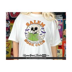 halloween sublimation, book club png, reading skeleton png, book lover png, spooky librarian png, halloween book lover png for shirts