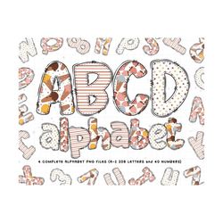 ice cream letters png, ice cream birthday, ice cream alphabet png sublimation, summer doodle alphabet letters