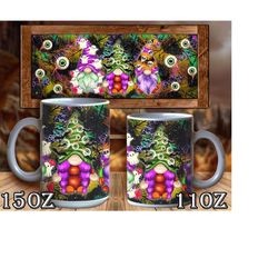 halloween gnomes mug png sublimation design, halloween png, halloween gnomes png,glitter halloween mug png,witch gnomes png,digital download