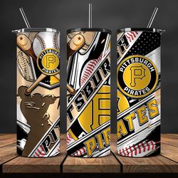 Pittsburgh Pirates Tumbler Wrap, Mlb Logo, MLB Baseball Logo Png, MLB, MLB Sports 25