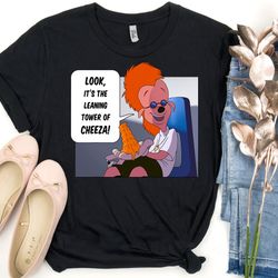disney a goofy movie the leaning tower of cheeza tshirt, magic kingdom, disneyland family matching shirts, disney world