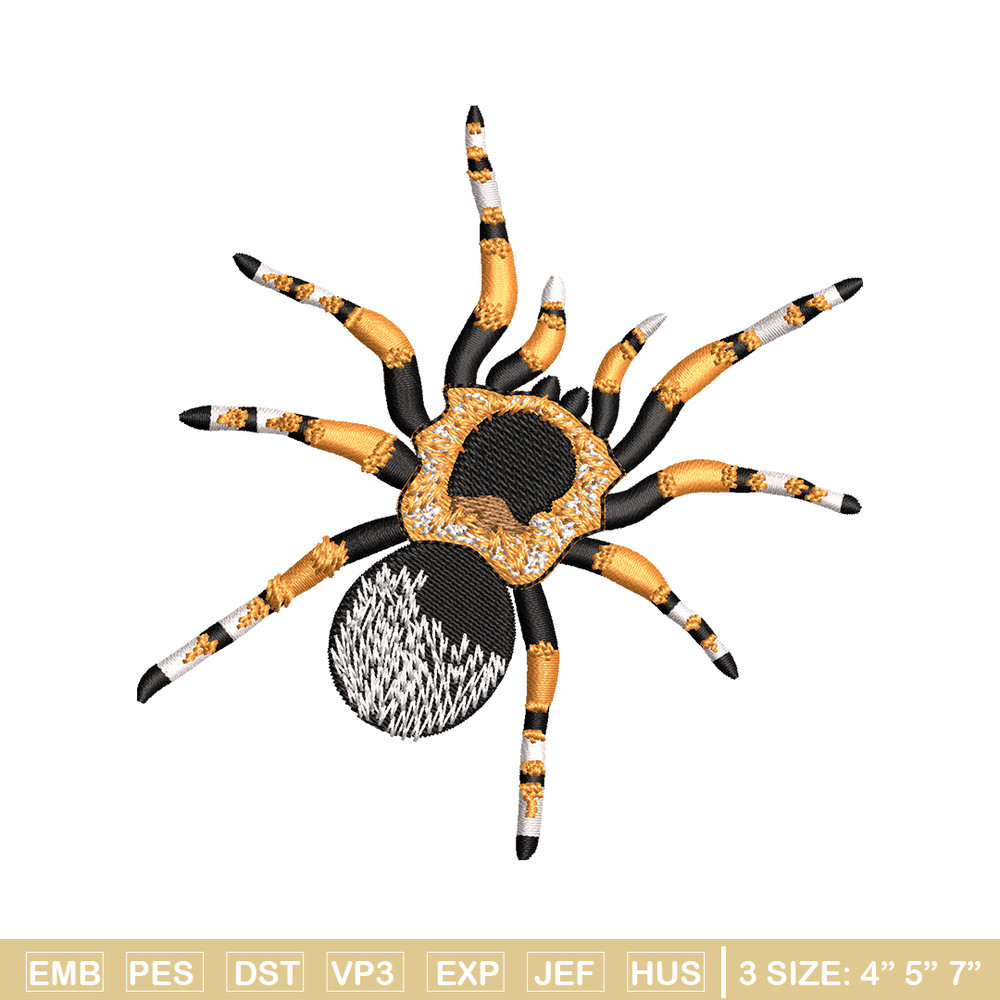 Spaider embroidery design, Spaider embroidery, animal design, embroidery file, animal shirt, Digital download..jpg