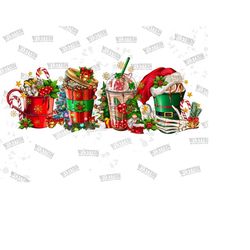 christmas coffee cups sublimation designs,christmas png,coffee sublimation png,gnome png,christmas drink design,coffees png,digital design