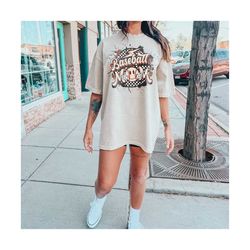 retro baseball mom shirt, baseball matching pocket shirt, baseball mama shirt, game day t-shirt for mom, sports mom gift, mother day shirt