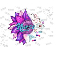 western sunflower nurse png, sublimation design, leopard nurse png, western nurse png, medical instruments png, nurse life png downloads