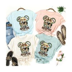 custom name disney animal kingdom 2023 shirt, mickey and friends safari shirt, disney animal kingdom shirt, disney family safari trip shirt
