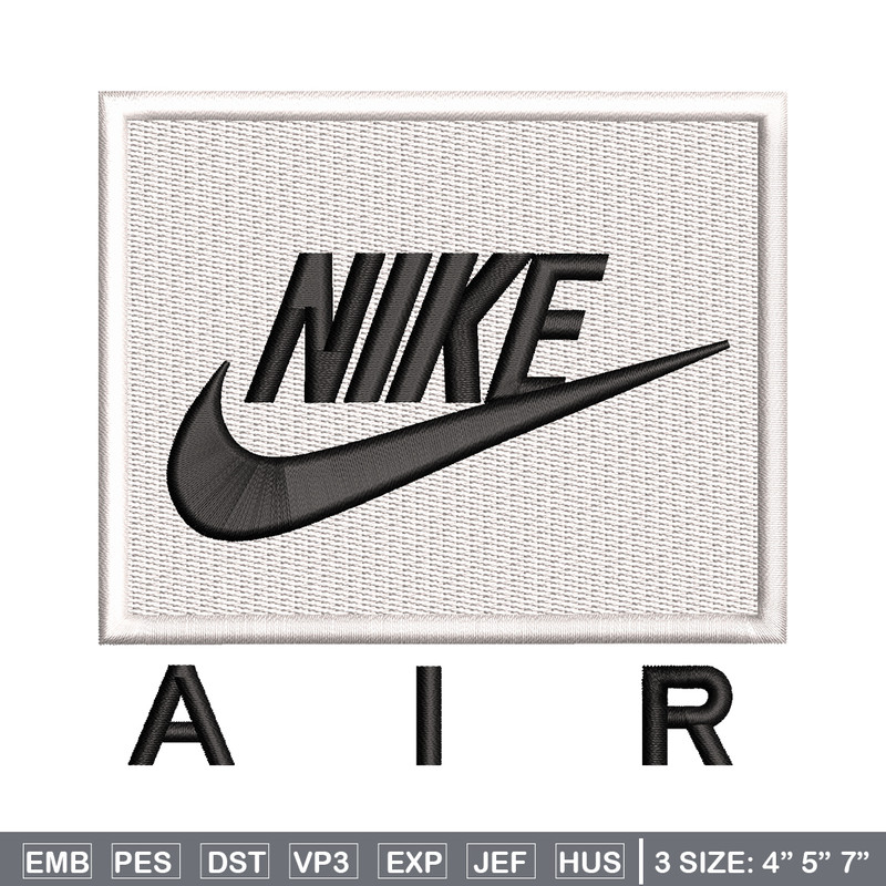 Nike Air embroidery design, Nike Air embroidery, Nike design, embroidery file, logo shirt, Digital download..jpg
