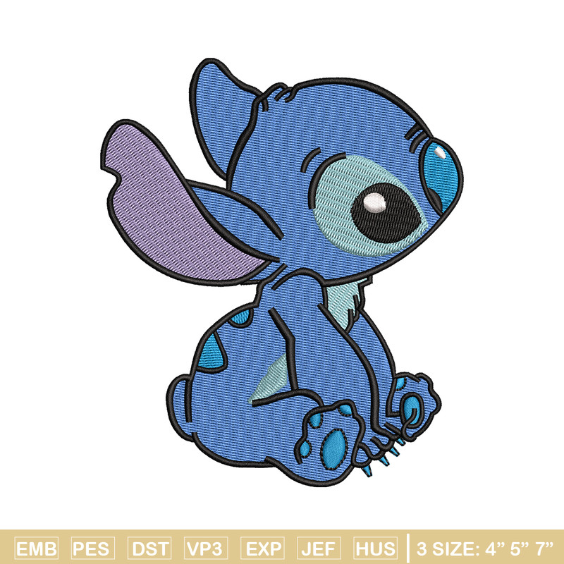 Stitch embroidery design, Stitch cartoon embroidery, cartoon design, embroidery file, logo shirt, Digital download..jpg