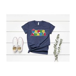 super auntie shirt, aunt gift, aunt shirt, aunt christmas gift, gift for aunt, aunt gift, titi shirt, aunt tee, aunt t-shirt, super aunt tee