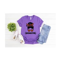momster shirt, halloween shirt, women halloween shirt, scary shirt, halloween mom shirt, funny halloween shirt, mom life shirt,shirt for mom