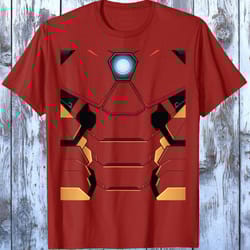 marvel iron man tony stark costume tshirt, tony stark suit shirt, marvel disneyland family trip vacation gift unisex adu