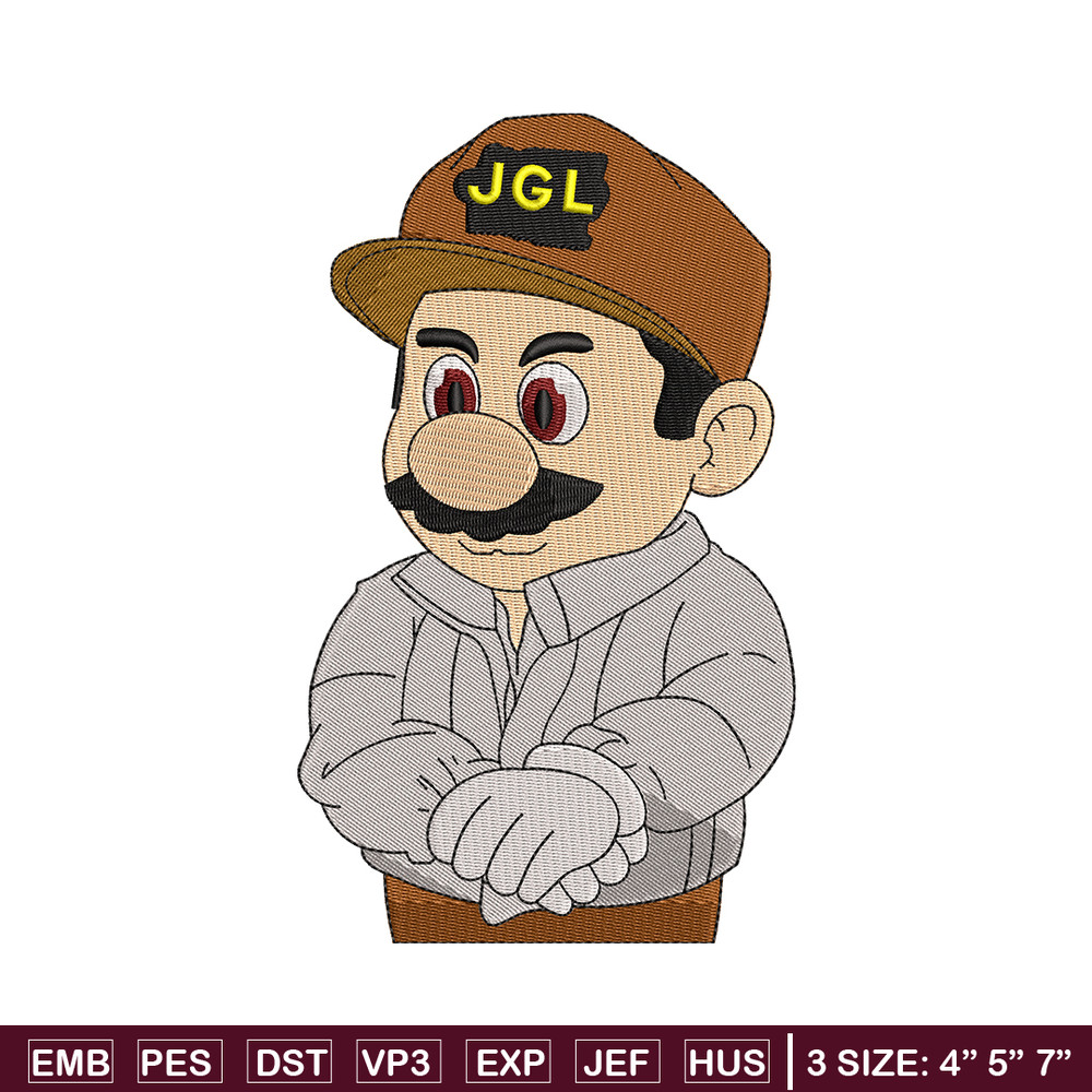 Super mario bros embroidery design, mario embroidery, embroidery file, logo design, logo shirt, Digital download..jpg