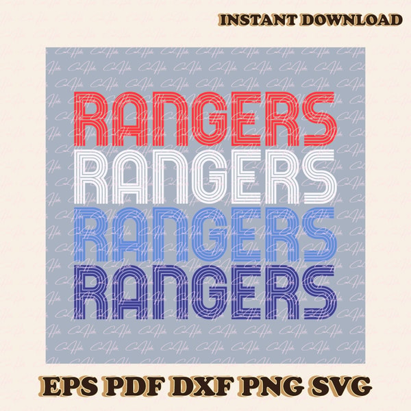 Texas Rangers World Series Baseball SVG File For Cricut - Inspire Uplift