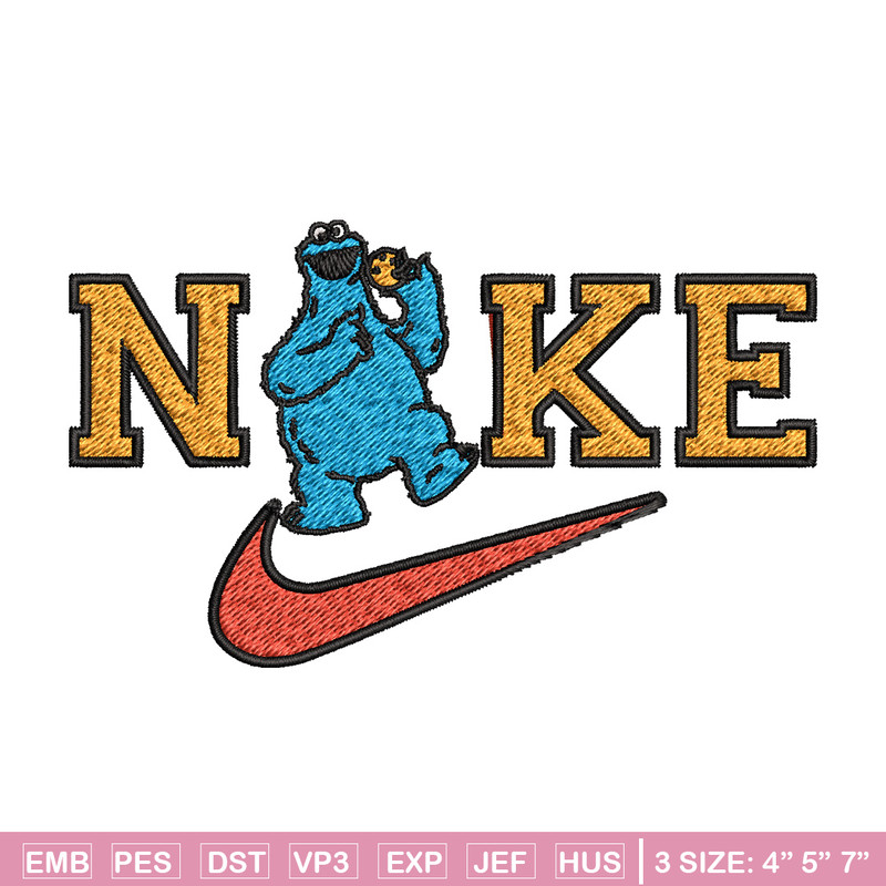 Nike green cartoon Embroidery Design, Nike Embroidery, Brand Embroidery, Embroidery File, Logo shirt, Digital download.jpg