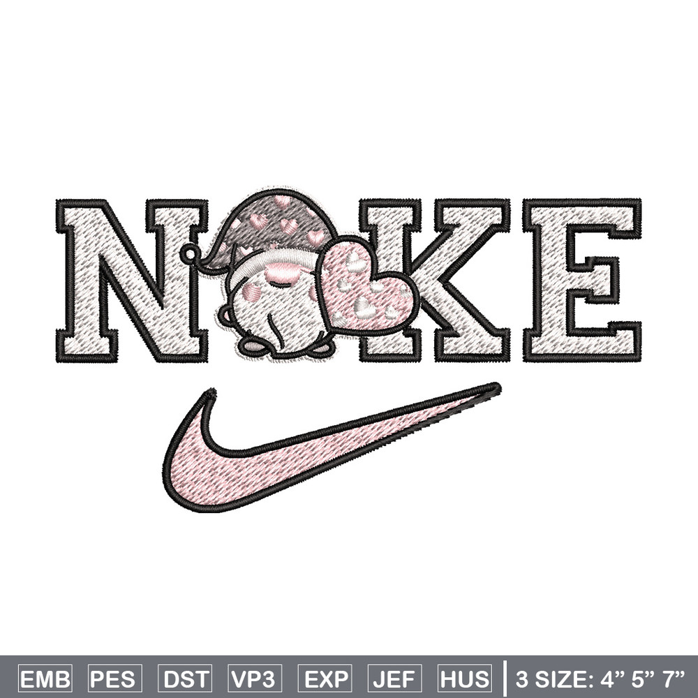 Nike gnomes Embroidery Design, Chrismas Embroidery, Nike Embroidery, Embroidery File, Logo shirt, Digital download.jpg