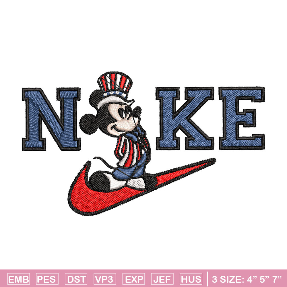 Nike mickey Embroidery Design, Brand Embroidery, Nike Embroidery, Embroidery File, Logo shirt, Digital download.jpg