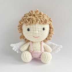 Crochet angel PATTERN, Amigurumi pattern, Crochet Christmas ornaments, Christmas decorations, decor