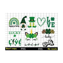 st patricks svg bundle, saint patricks day svg, lucky svg, shamrock svg, clover leaf svg, trefoil svg, saint patricks day svg