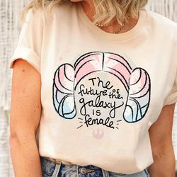 star wars princess leia the future is female tshirt, retro movie star wars shirt, disneyland family vacation gift, magic