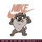 Tasmanian Devil Nike Embroidery design, cartoon Embroidery, Nike design, Embroidery file, Instant download..jpg