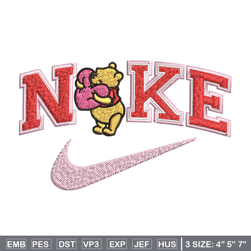 Nike pooh Embroidery Design, Pooh Embroidery, Nike Embroidery, Embroidery File, Logo shirt, Digital download.jpg