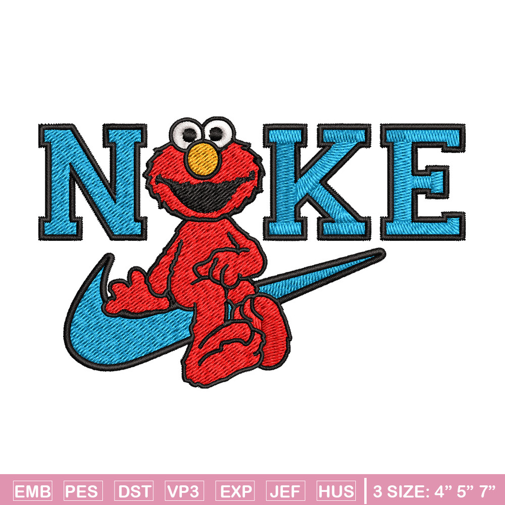 Nike red cartoon Embroidery Design, Nike Embroidery, Brand Embroidery, Embroidery File, Logo shirt, Digital download.jpg