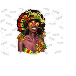 juneteenth afro woman png, juneteenth black woman fashion girl png sublimation design download, juneteenth png, emancipation day png,