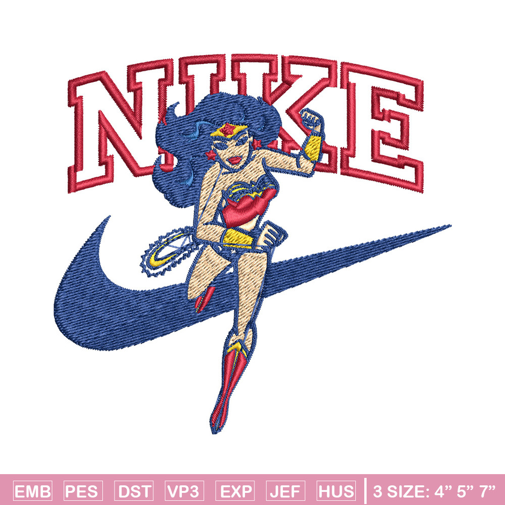 Nike wonder woman Embroidery Design, Brand Embroidery, Nike Embroidery, Embroidery File, Logo shirt,Digital download.jpg