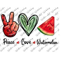 peace love watermelon png, watermelon png, summer png, peace png, love png, summer watermelon png, sublimation design,digital download