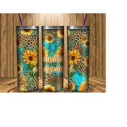 sunshine on my mind mason jar tumbler png sublimation design, 20oz skinny tumbler png, mason jar with sunflowers tumbler png downloads