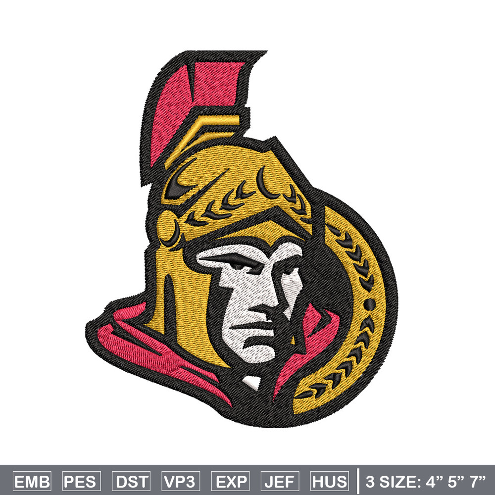 Ottawa Senators logo Embroidery, NHL Embroidery, Sport embroidery, Logo Embroidery, NHL Embroidery design..jpg