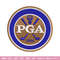 Pga Logo embroidery design, Pga Logo embroidery, logo design, embroidery file, Golf embroidery, Digital download.jpg