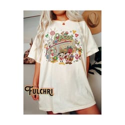 vintage epcot christmas shirt, disney epcot christmas shirt, mickey and friends christmas shirt, disney holiday shirt, women's christmas tee