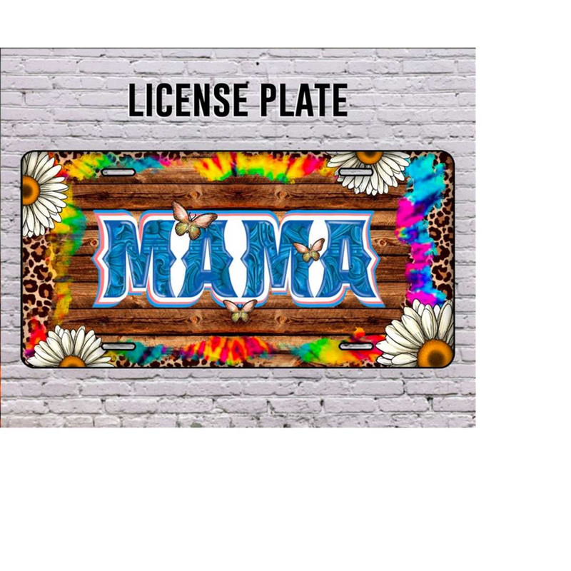 31102023134848-mama-leopard-tie-dye-daisy-license-plate-western-design-image-1.jpg