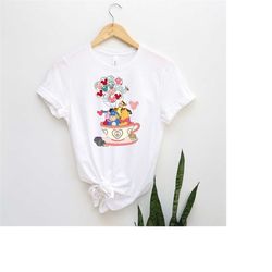 disney winnie the pooh teacup shirt, disney characters mickey balloon shirt sweatshirt hoodie, disney teacup shirt, disn