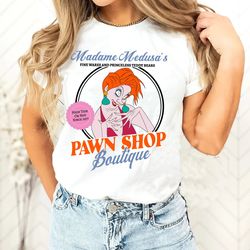 madame medusa the rescuers villains pawn shop shirt, walt disney world tshirt, disney villains shirt, disneyland family