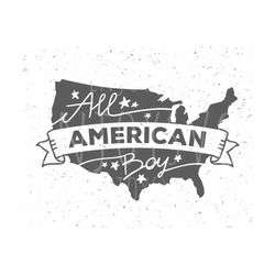 all american boy svg fourth of july svg independence day svg all american boy svg file 4th of july svg file patriotic svg cricut silhouette