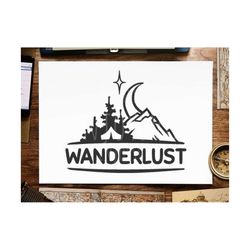 wanderlust svg adventure awaits svg camping svg happy camper svg wanderlust svg adventure svg travel svg not all who wander are lost svg