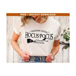 hocus pocus png, sanderson sisters png, enchanted brooms png, halloween png, witch png, instant download